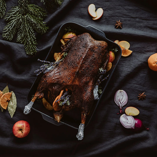 Knuspriger Gänsebraten von Gans wie bei Oma