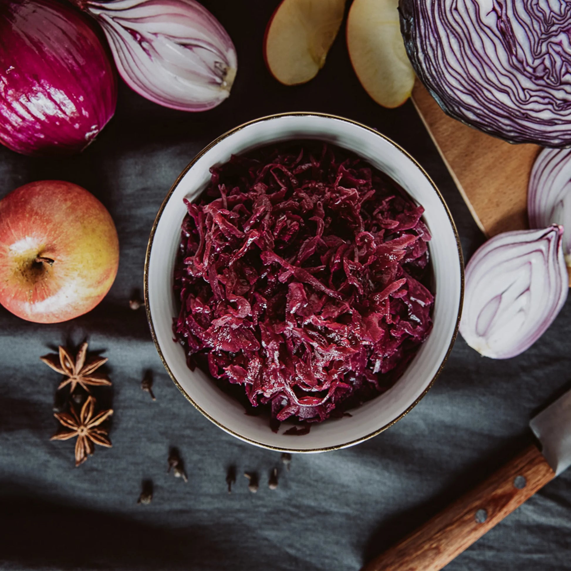 Saftiger Apfelrotkohl von Gans wie bei Oma