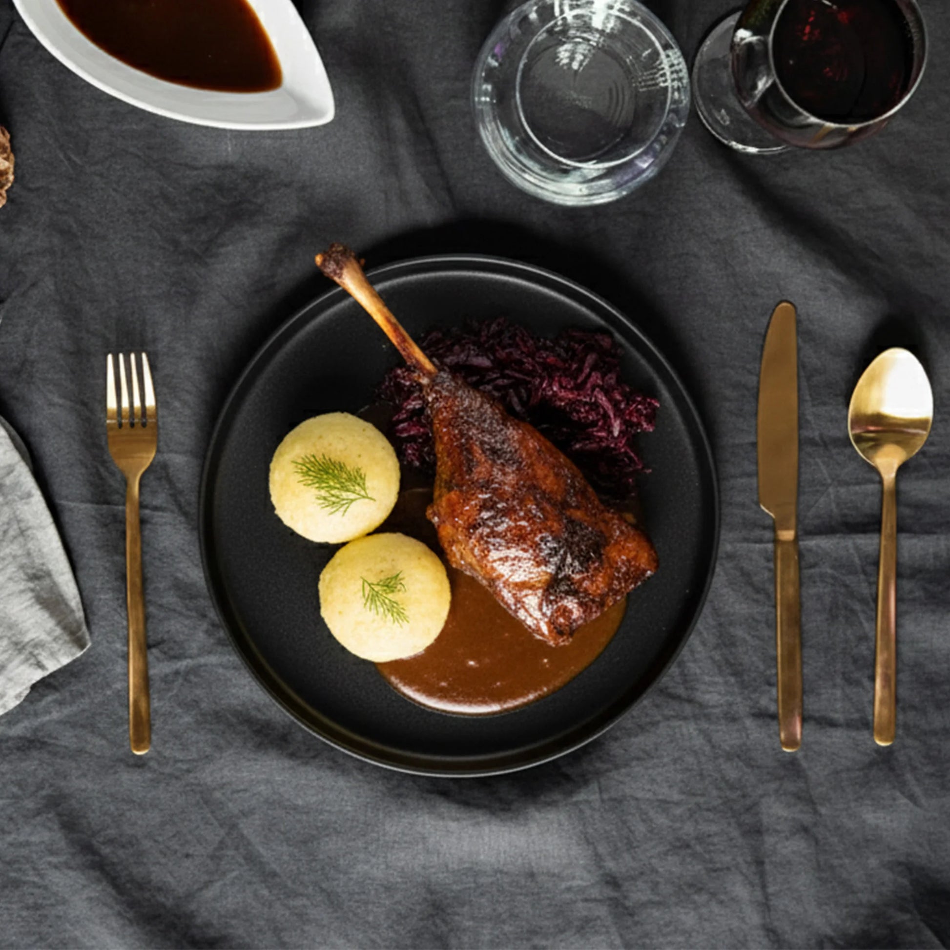 Vegane Keule von Gans wie bei Oma